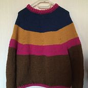 My project in Design and Creation of Seamless Knitwear with Circular Needles course. Accessor, Design, Fashion Design, Fiber Arts, DIY, and Knitting project by Laura - 02.27.2022