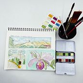 Mi Proyecto del curso: Cuaderno de viaje en acuarela Ein Projekt aus dem Bereich Traditionelle Illustration, Aquarellmalerei, Architektonische Illustration, Sketchbook und Urban Art von Esmeralda - 25.02.2022