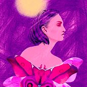 My project in Illustrated Portraits with Procreate course. Traditional illustration, Vector Illustration, Digital Illustration, and Portrait Drawing project by Maite LEON - 02.27.2022