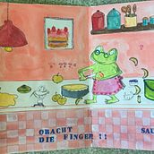 Mein Kursprojekt: Vintage-Illustration für bezaubernde Kinderbücher. Un proyecto de Diseño editorial, Papercraft, Encuadernación, Ilustración infantil, Narrativa y Literatura infantil						 de michaela.braeuninger - 27.02.2022