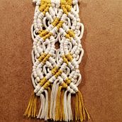 Mi Proyecto del curso: Muestrario de nudos de macramé. Un progetto di Design di accessori, Artigianato, Fiber Art, Macramè e Textile Design di maruchan02 - 27.02.2022