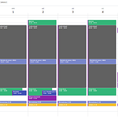 Mi Proyecto del curso: Organización de agenda: gestiona tu tiempo y energía. Un projet de Conseil créatif, Gestion de la conception, Marketing , et Gestion et productivité de Leslie Miu - 24.02.2022