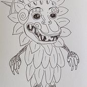 My project in The Art of Sketching: Transform Your Doodles into Art course. Traditional illustration, Pencil Drawing, Drawing, and Sketchbook project by Dalia Ramirez - 02.28.2022