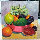 Mi Proyecto del curso: Técnicas de pintura contemporánea al óleo Ein Projekt aus dem Bereich Bildende Künste, Malerei und Ölmalerei von Marie Aude Gasquet - 28.02.2022