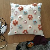 Mijn project van de cursus: Punch-technieken voor gepersonaliseerde accessoires. Un proyecto de Artesanía, Bordado, Tejido, DIY, Punch needle y Diseño textil de Evelien - 28.02.2022