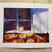 My project in The Art of Watercolor: Paint Your Vision of the World course. Traditional illustration, Fine Arts, Painting, and Watercolor Painting project by lynn_cox_1 - 02.28.2022