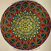 My project in The Art of Mandala Drawing: Create Geometric Patterns course. Desenho e Ilustração com tinta projeto de Karen Hoeg - 28.02.2022