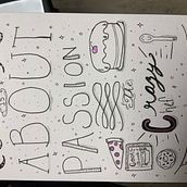 Mi Proyecto del curso: Dibujo y hand lettering creativo para principiantes . Ilustrasi tradisional, Huruf, Menggambar, Dan Huruf Tangan proyek oleh Susy Canamar - 03.01.2022