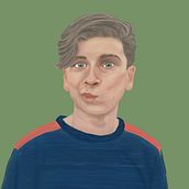 The Face. Un progetto di Pittura digitale di lesleyroegner - 11.11.2021