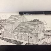 Meu projeto do curso: Diário ilustrado: preencha seu sketchbook com experiências. Un proyecto de Ilustración tradicional, Bocetado, Dibujo, Sketchbook e Ilustración con tinta de Vinicius Romero Derevecki - 01.03.2022