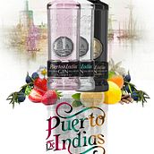 Proyecto para campaña de publicidad preseleccionado. Puerto de Indias (sevillian gin premium).. Un proyecto de Diseño gráfico, Fotomontaje y Publicidad de E Obradó - 01.03.2022
