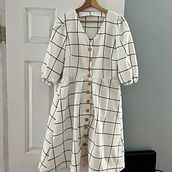 My project in Sewing Machine 101: Make Your First Dress course. Fashion Design, Sewing, DIY, Patternmaking, and Dressmaking project by nichole.l.huff - 02.28.2022
