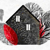 Textured Illustrations. Ilustração tradicional, Design gráfico e Ilustração digital projeto de salmaelsayed_m_2020 - 01.03.2022