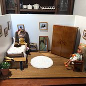 Diorama para muñecas Blythe. Woodworking project by Fabiana Torre - 03.01.2022