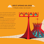Memórias de Brasília - Jogo da Memória. Un projet de Design graphique, Conception de produits et Illustration vectorielle de Luis Felipe - 01.03.2022