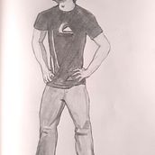 Mi Proyecto del curso: Dibujo anatómico para principiantes. Fine Arts, Sketching, Pencil Drawing, Drawing, Realistic Drawing, and Figure Drawing project by dsramirez194 - 03.01.2022