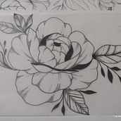 Mi Proyecto del curso: Tatuaje botánico con puntillismo. Traditional illustration, and Botanical Illustration project by Mavi Diaz - 03.01.2022