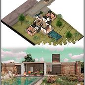 Mi Proyecto del curso: Ilustración digital de proyectos arquitectónicos. Architecture, L, scape Architecture, Digital Illustration, Digital Architecture, and Architectural Illustration project by Gabriel Abraham Lome - 08.12.2021