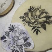 Meu projeto do curso: Tatuagem para principiantes. Tattoo Design project by Alice Evelyn Dos Santos - 03.01.2022