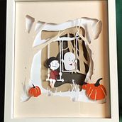 Mon projet du cours : Papercut : créez des scènes en papier pleines de profondeur. Ilustração tradicional, Artesanato, Design editorial, Papercraft, Stor, telling, Encadernação, Ilustração infantil, e DIY projeto de cora_lie - 02.03.2022