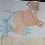 Il mio progetto del corso: Illustrazione surrealista ispirata alla natura. Un progetto di Illustrazione tradizionale, Disegno a matita, Disegno, Disegno artistico, Illustrazione naturalistica e Disegno con matite colorate di Sara Mercuri - 02.03.2022