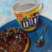 Mi Proyecto del curso: Técnicas de pintura contemporánea al óleo. Fine Arts, Painting, and Oil Painting project by Catalina Montero Vega - 03.02.2022