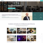 Diseño de pagina web para www.wecare.com.ar. Un progetto di Web design, UX / UI, Graphic design e Marketing digitale di Juampi Mirolo - 02.03.2022