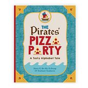 Pirate Pizza Party Children's Book . Traditional illustration, Character Design, Children's Literature, and Digital Painting project by Kim Beyer Rausch - 03.03.2022