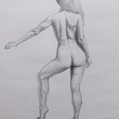 My project in Dynamic Figure Drawing course. Fine Arts, Sketching, Pencil Drawing, Drawing, and Realistic Drawing project by Matt Shadinger - 03.03.2022
