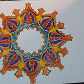 My project in Introduction to Islamic Art: Create Biomorphic Patterns course. Painting, Pattern Design, Drawing, Watercolor Painting & Ink Illustration project by mcdeena - 03.02.2022
