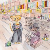 Mein Kursprojekt: Tierfiguren in Aquarell für Kinderbücher. Traditional illustration, Fine Arts, Painting, Drawing, Watercolor Painting, Children's Illustration, and Narrative project by Isabella - 03.03.2022