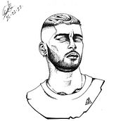Mi Proyecto del curso: Diseño de tatuajes Blackwork. Un proyecto de Ilustración tradicional, Ilustración digital y Diseño de tatuajes de Edgar Oswaldo albornoz - 03.03.2022