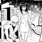 Marvel Team-Up #3: Spider-Man and Ms. Marvel. Comic project by Moy R. Marco - 03.03.2022
