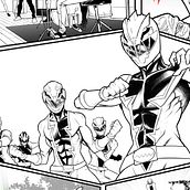 Power Rangers Dino Fury. Comic project by Moy R. Marco - 03.03.2022