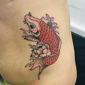 Mi Proyecto del curso: Técnicas de color para tatuajes. Ilustração tradicional, Desenho, Ilustração digital, Desenho de tatuagens, e Desenho digital projeto de Franky Alexander Vargas Guerrero - 03.03.2022