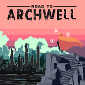 Road To Archwell. Game Design, Pixel Art, and Traditional illustration project by Lukas Javier - 02.21.2022