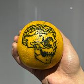 proyecto final: Calavera y Espacio. Tattoo Design project by jeroporruag - 03.03.2022