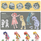 My project in Character Design for Animation with Photoshop course by Caio Martins. Projekt z dziedziny  Animacja, Projektowanie postaci i Animacja postaci użytkownika Imesha Edirisinghe - 24.02.2022