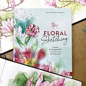 My book "Floral Sketching". Un proyecto de Bocetado, Ilustración tradicional, Sketchbook, Dibujo y Pintura a la acuarela de Hans-Christian Sanladerer - 04.03.2022