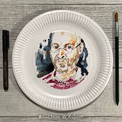 Dibujando personas. Un proyecto de Bocetado, Sketchbook, Dibujo, Ilustración tradicional y Pintura a la acuarela de Hans-Christian Sanladerer - 04.03.2022