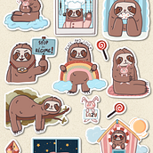 Mon projet du cours : Illustration kawaii : créez d'adorables personnages. Traditional illustration, Character Design, and Manga project by virginiegraux - 03.04.2022