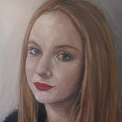 Il mio progetto del corso: Ritratto realistico ad olio: dettagli ed espressività. Fine Arts, Painting, and Oil Painting project by Laura Sala - 12.08.2021