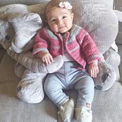 Mi Proyecto del curso:  Top-down: prendas a crochet de una sola pieza. Un proyecto de Diseño de moda, Tejido, DIY, Crochet y Diseño textil de maria_leticia - 04.03.2022