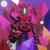 Mi Proyecto del curso: Modelado de personajes low poly para videojuegos. 3D, 3D Modeling, Video Games, 3D Character Design, and Game Design project by abdelsotoochoa24 - 03.01.2022