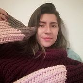 Mi Proyecto del curso: Crochet: crea prendas con una sola aguja. Un progetto di Fashion design, Fiber Art, DIY, Uncinetto e Textile Design di Natalia Cardona - 04.03.2022