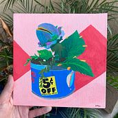Acrylic Painting of Audrey II. Acr, lic Painting, and Painting project by starlysse - 03.05.2022