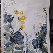 Mein Kursprojekt: Blumenkompositionen mit Aquarell: Verbinde dich mit der Natur. Traditional illustration, Painting, Watercolor Painting, and Botanical Illustration project by karin_hafner - 03.20.2022