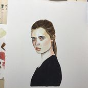 Il mio progetto del corso: Ritratto ad acquerello a partire da una fotografia. Traditional illustration, Watercolor Painting, and Portrait Drawing project by Arianna Gardini - 03.05.2022