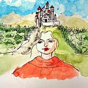 My project in Artistic Watercolor Sketching: Dare to Express Your Ideas course Ein Projekt aus dem Bereich Traditionelle Illustration, Skizzenentwurf, Kreativität, Zeichnung, Aquarellmalerei und Sketchbook von JT Xi - 06.03.2022