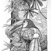 Mein Kursprojekt: Illustration mit Füller und Tinte: Natur zeichnen. Sketching, Drawing, Artistic Drawing, Sketchbook, Ink Illustration, and Naturalistic Illustration project by Tina - 03.06.2022